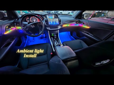 Best Interior Ambient Lighting For Honda Accord
