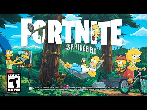 Fortnite The Simpsons - Mini Season | Official Teaser 