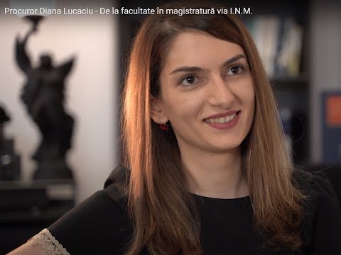 Procuror Diana Lucaciu - De la facultate în magistratură via I.N.M.