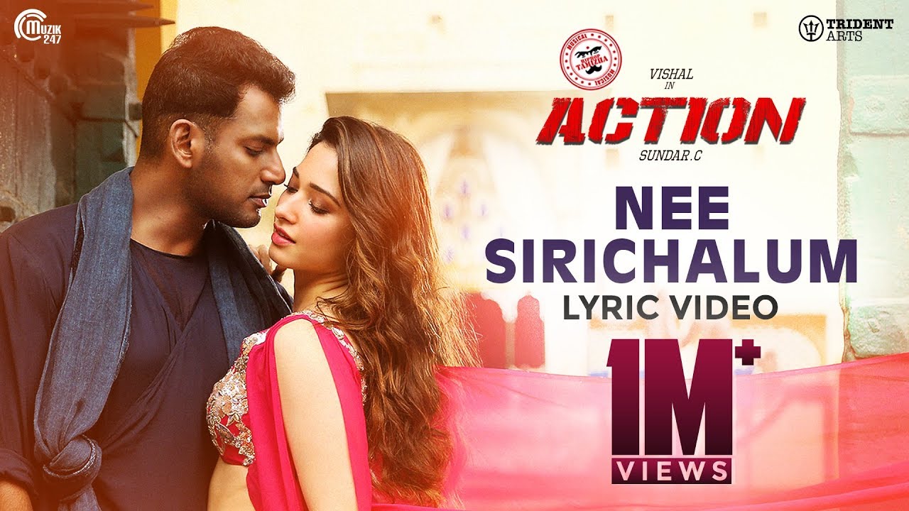 Nee Sirichalum | Srinisha, Jonita Gandhi, Sadhana Sargam Lyrics Nee Sirichalum | Srinisha, Jonita Gandhi, Sadhana Sargam Lyrics