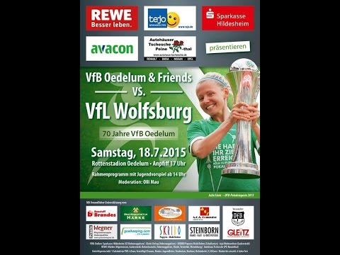 EinlaufVideo Jubiläumsspiel in Oedelum am 18.07.2015