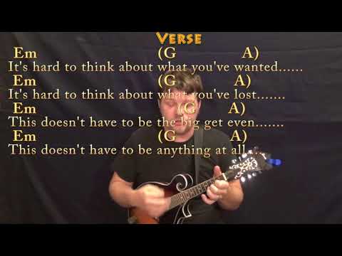 Stop Draggin' My Heart Around (Stevie Nicks/Tom Petty) Mandolin Cover Lesson - Chords/Lyrics