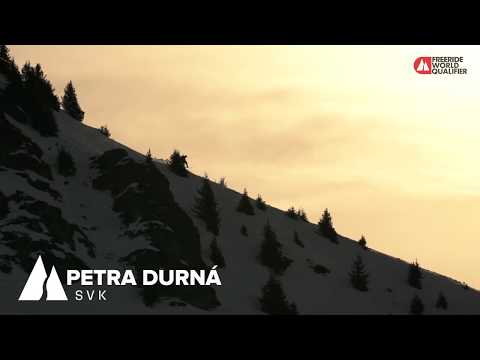 Winning Run 2020 Verbier Freeride Week by Dynastar 2* #1 SNOWBOARD WOMEN - Petra Durná (SVK)