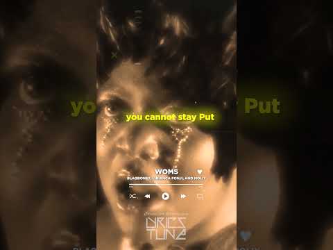 WOMS (WEIGHT ON MY SHOULDER)  - LIBIANCA, BLAQBONES AND MOLIY (LYRICS)