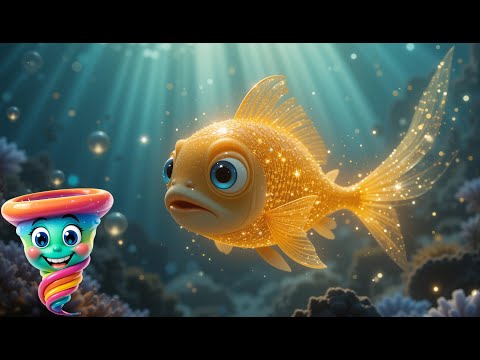 BAJKA O RIBARU I ZLATNOJ RIBICI 🐟✨ Klasična bajka za djecu | Crtani film za laku noć 🌙🏠