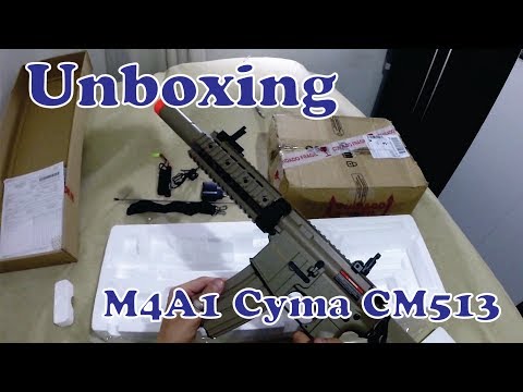 M4A1 Cyma Silencer CQB CM513 | Unboxing | GD22 Airsoft
