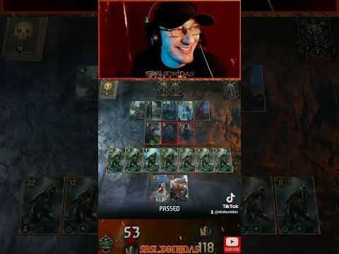 Dagon swarm VS Harmony #gwent #gwentthewitchercardgame #shorts