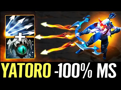 🔥 YATORO Drow Ranger -100% MS vs Grandmaster TA — Eye Of Skadi + Frost Arrows Comeback Dota 2 Pro