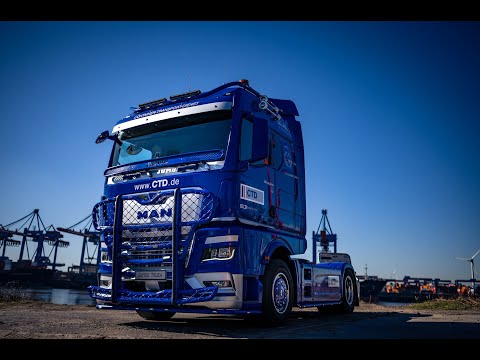 MAN TGX GM: TruckStyling in Farbe von Jumbo-Fischer | Der Blaue von Isco Kozica