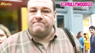 James Gandolfini Aka &#39;Tony Soprano&#39; Attacks Paparazzi For Filming Him Trick Or Treating With His Son