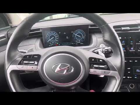 2023 Hyundai Tucson Hybrid Luxury AWD in Red for sale at Finch Hyundai in London, ON