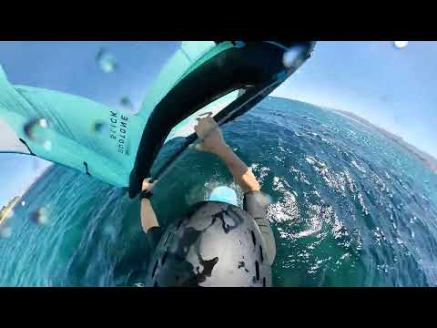 Wingfoiling and messing about with Insta360 OneX