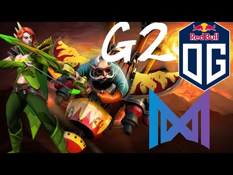 OG vs Nigma g2 - Luna, Ember, Alchemist vs Gyrocopter, WR, CW - Ti10 dota2