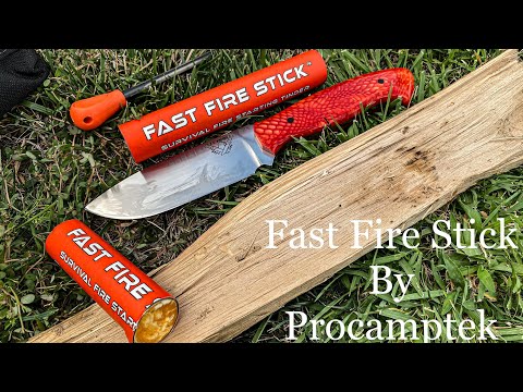 Procamptek Fast Fire Stick...The world's Best Fire Starters