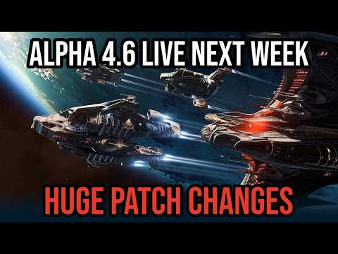 Star Citizen 4.6 LIVE Next Week, RSI Hermes CONFIRMED & HUGE Patch Changes!
