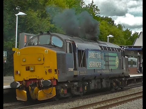 DRS 37688 'Kingmoor TMD' Light Loco Passes Bedford For Derby