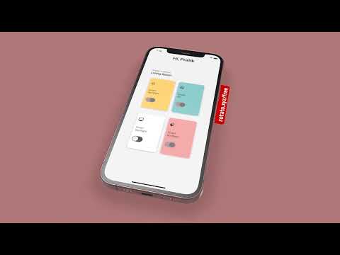 Creating beautiful UI for Home Control App in React Native
