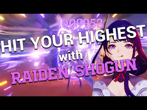 Raiden Shogun Hits 1 MILLION - A Bare Minimum Guide for your Highest Damage!