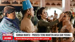 Download lagu Soimah Mantu Hari ini Prosesi Temu Manten Aksa dan Yosika Berlangsung Sakral & Lancar, Semua Terharu mp3