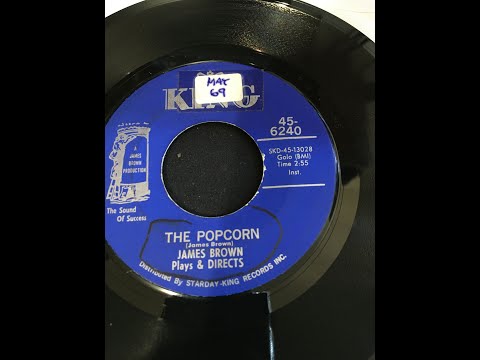 James Brown – The Popcorn (1969) 45 rpm vinyl single mono