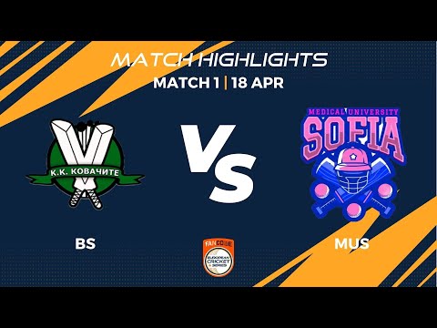 Match 1 - BS vs AMS | Highlights | FanCode ECS Bulgaria, 2022 Day 1 | ECS22.097