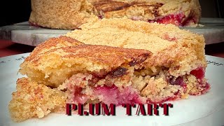 Plum Tart (Vegan, Gluten Free)
