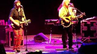 Indigo Girls sing Gone Again Chastain Park Amphitheater Atlanta, GA  09-19-09