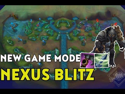 NEW GAME MODE: NEXUS BLITZ!! New Map and Items!  - League of Legends