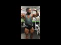 Muscle worship dance and flex