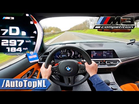 BMW M3 G80 COMPETITION TOP SPEED on AUTOBAHN [NO SPEED LIMIT] by AutoTopNL