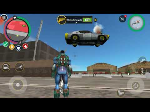 Rope hero vice town BFG gun experience