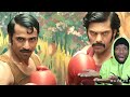 #Sarpatta Parambarai Movie Scene REACTION 3 |  Kabilan Fights Rose | Arya | Santhosh Prathap |Vijay