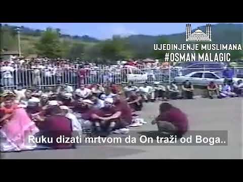 Šejh Jusuf Salih Barčić Rahimehullah . Ders u Srebrenici.