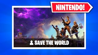 HOW TO PLAY SAVE THE WORLD ON NINTENDO SWITCH IN FORTNITE 2024!