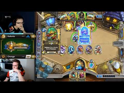 Kolento vs Orange - Hearthstone Grandmasters Europe S2 2019 - Week 2