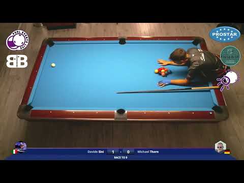 Prostar CUP X By Longoni - Davide Sini vs Michael Thorn sedicesimi di finale