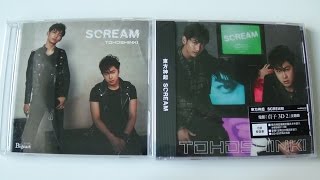 Unboxing TVXQ! 東方神起 38th Japanese Single SCREAM [Normal &amp; Bigeast Edition]