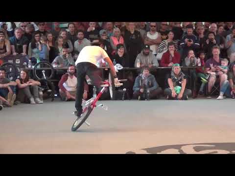Takahiro Ikeda at Flatland Bmx Pro World Circuit 2016 round 2 FINAL Cologne