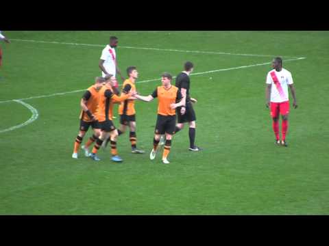 Ben Clappison scores for Hull City U21s v Charlton