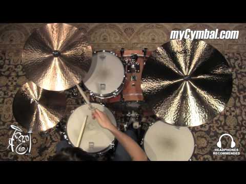 Демонстрация звучания Paiste 2002 18" Black Big Beat