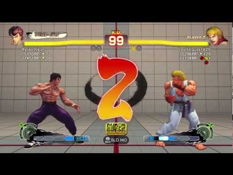 Ryukichikun (Fei Long) vs LeviStrauss (Ken) AE2012 Ranked Match *720p HD*