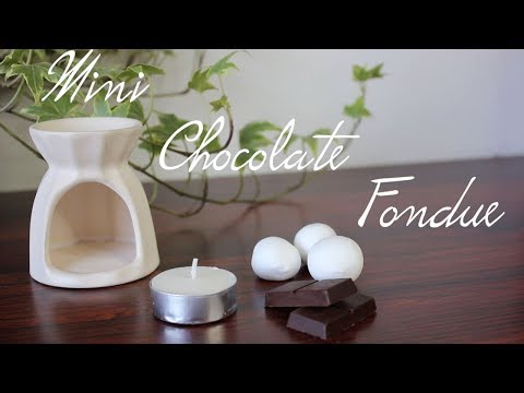 小小手工巧克力火鍋 (Tiny Handmade Chocolate Fondue)