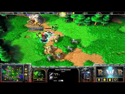 AgFox.TiuJQY(UD) vs Dhc.Nicker(NE) - WarCraft 3 gameplay - RN796