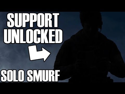 Solo Smurf: Third DLC Operator Unlocked - Rainbow Six Siege