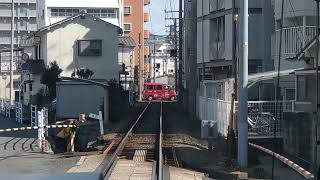 【後面展望】伊予鉄市内電車　2系統　松山市駅→大街道→松山市駅　2025年