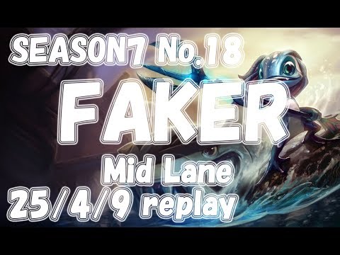 SKT T1 Faker Fizz vs Taliyah SSG Crown replay KR LOL Challenger