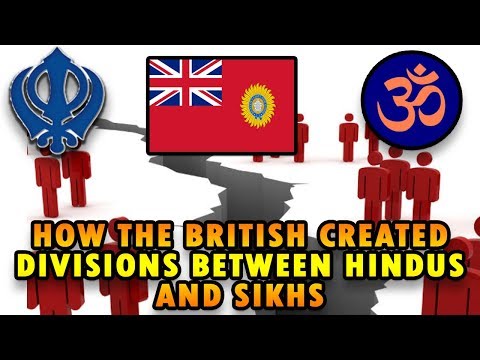How The British Created Divisions Between Hindus and Sikhs(HINDI SUBTITLES) Video