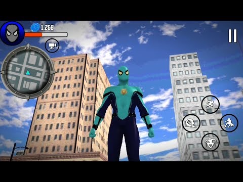 Flying Spider Hero City Rescue Fight (Part 3) | Spider Hero Vs City Gangster - Android GamePlay