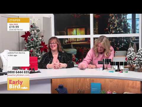 JewelleryMaker Live 22/12/2025 with Carol Roache GIA AJP & Debbie Kershaw