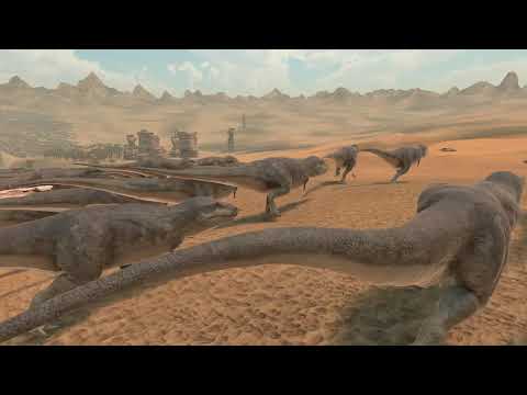 10000 HUNGRY T-REX VS 10000 WW1 GERMAN SOLDIER - BE CAREFUL WITH PETS!!!